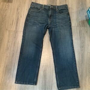 Men’s Signature Levi's Blue Straight Leg Jeans Classic Style size 36/29